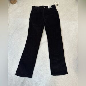 Basic Editions black corduroy pants